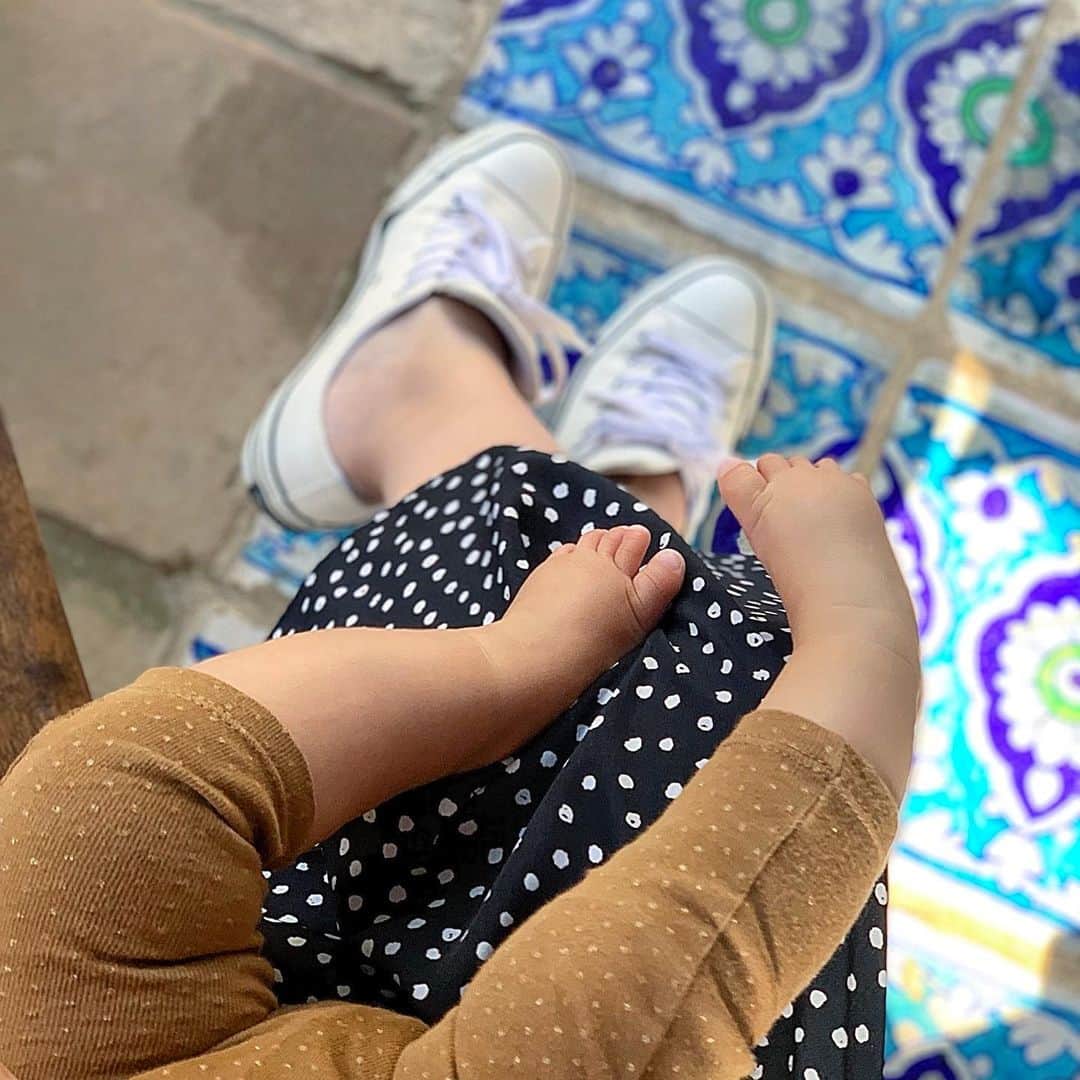 aki_closetのインスタグラム：「⚪︎⚫︎⚪︎⚫︎ . dotでリンク♡ . #machatt #converse #petitbateau . #mamaとあたち」