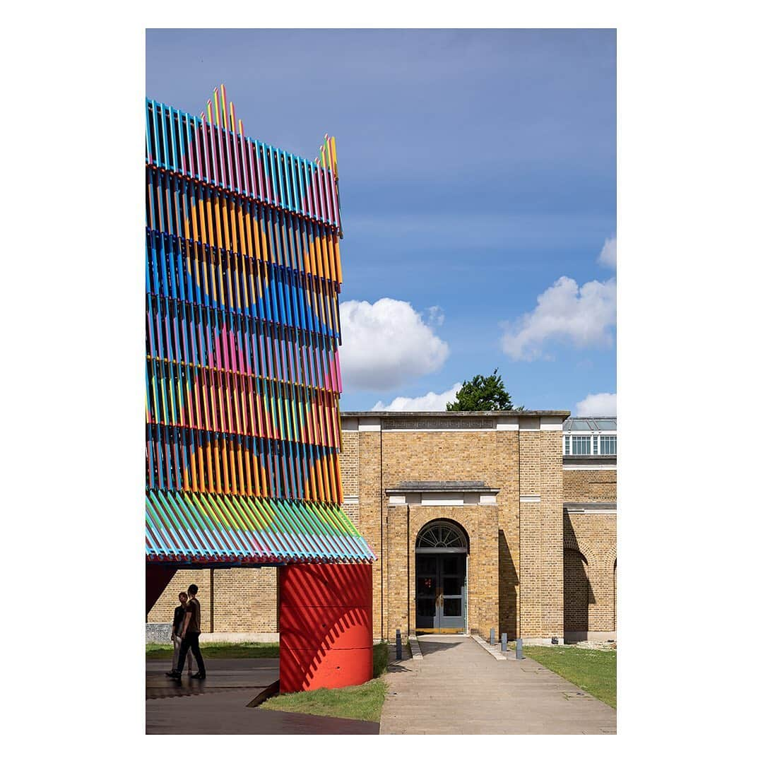 The Modern Houseさんのインスタグラム写真 - (The Modern HouseInstagram)「We are excited to announce that we are selling Dulwich Picture Gallery's 2019 pavilion, The Colour Palace. Follow the link in our bio to see more. 🌈📷@adamscottimages  @pricegore @yinka_ilori @dulwichgallery @londonfestivalofarchitecture  #pavilion #summer #dulwich #dulwichpavilion #thecolourpalace」6月12日 18時02分 - themodernhouse