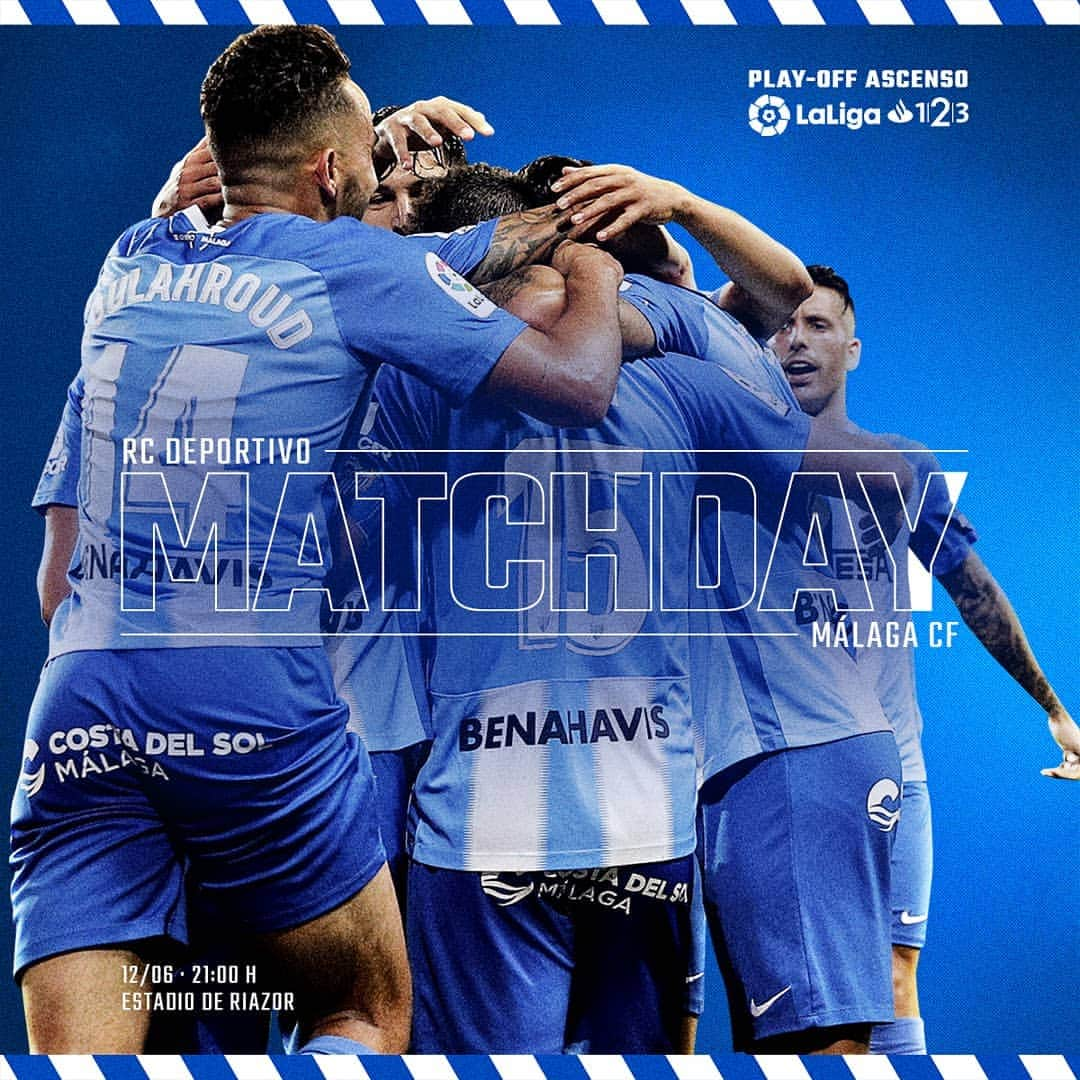 マラガCFさんのインスタグラム写真 - (マラガCFInstagram)「📊 ¡¡Arranca el #PlayOffLaLiga123!! #VamosAVolver✌ #VamosMálaga💪」6月12日 19時03分 - malagacf