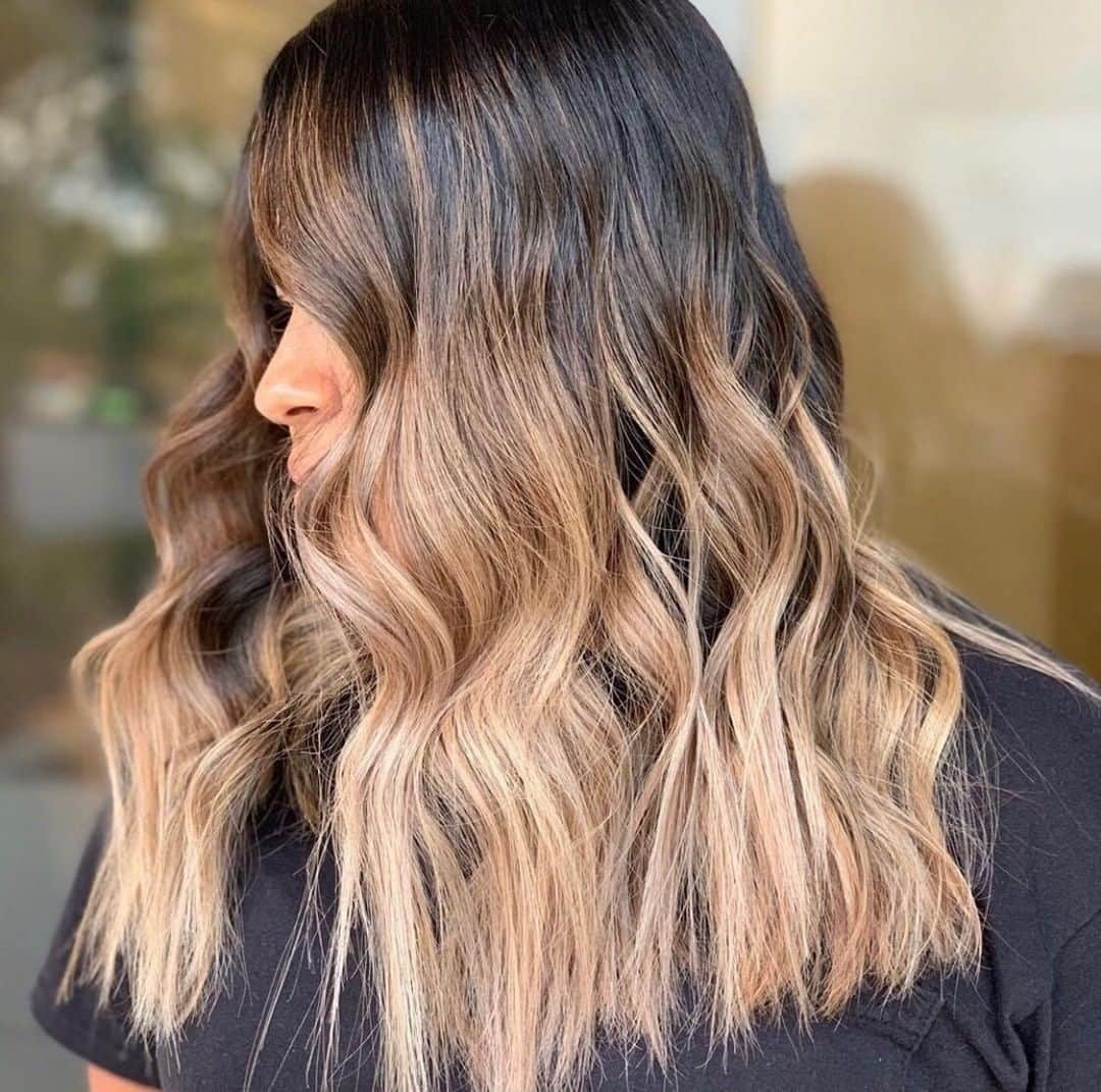 CosmoProf Beautyさんのインスタグラム写真 - (CosmoProf BeautyInstagram)「Going Lighter & Brighter for Summer ☀ ✨ Second session ✌ lightening by @ashleyslooks 💛 PROCESS: 👇 Lifted using @trionicshaircare KO Blondes & Higher & Higher Toned, then washed using @nonothingverysensitive Color Shampoo and Conditioner Curled with @ghd_northamerica & No Nothing Heat Protection Spray Finished using #NoNothing Very Sensitive Super Strong Hairspray ✨ Say #YesToNo with #nonothingverysensitive 100% fragrance-free, paraben-free, Vegan hair products🌱perfect for your sensitive client's needs! 🙌 available at #cosmoprofbeauty where you are #licensedtocreate . . #repost #trionicshaircare #ghdhair #brunettehair #balayagedandpainted」6月13日 5時00分 - cosmoprofbeauty