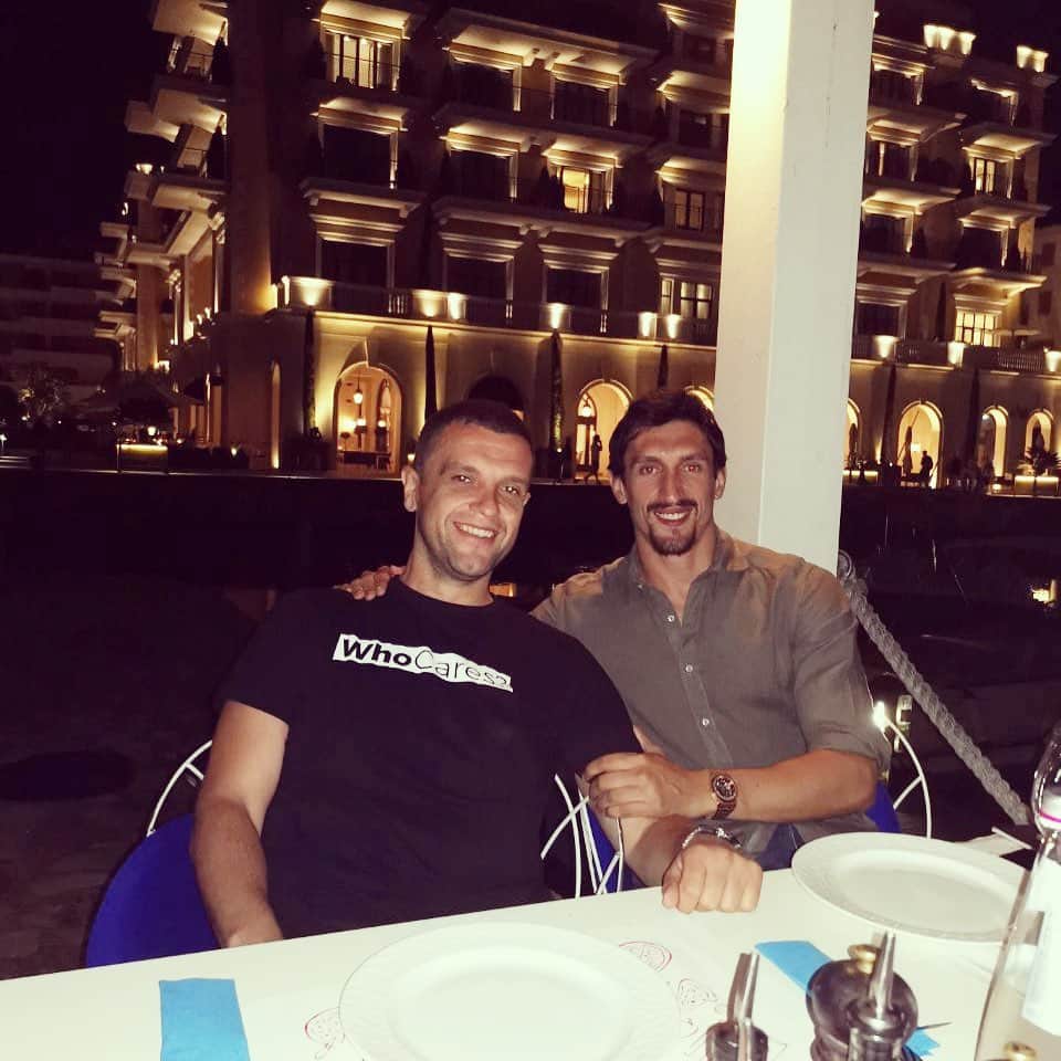 ステファン・サヴィッチのインスタグラム：「#brother」