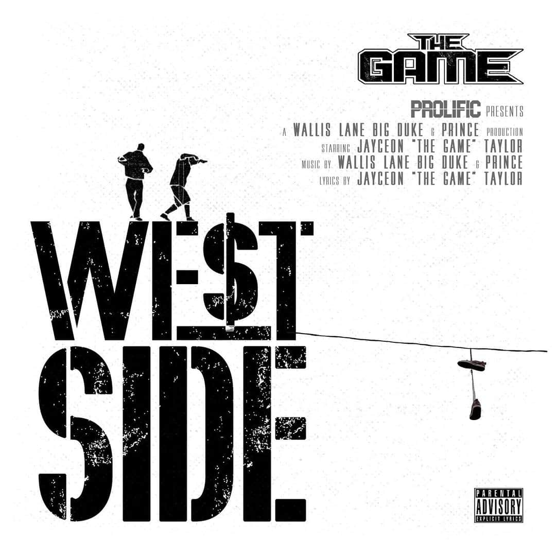 ゲームのインスタグラム：「9 days. My street single off my last studio album hits all platforms #WESTSIDE #Prolific」
