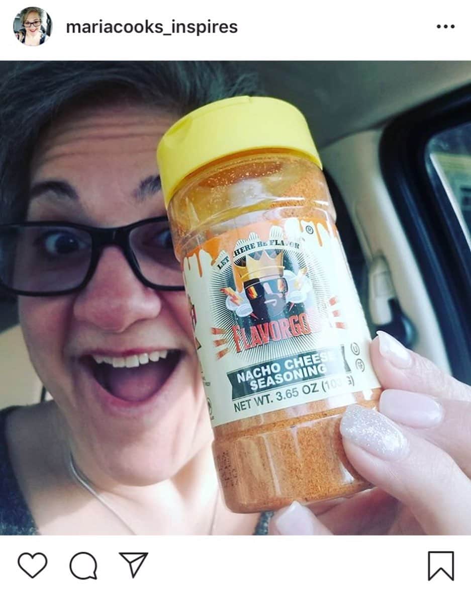 Flavorgod Seasoningsさんのインスタグラム写真 - (Flavorgod SeasoningsInstagram)「IN STOCK NOW!!!! Thanks @mariacooks_inspires for the pic!!! You rock!! - Love the excitement for my Seasonings 🙌🙌🙌🙌 - Build Your Own Combo Pack Now!!⁣ Click the link in my bio @flavorgod ✅www.flavorgod.com⁣ -⁣ Flavor God Seasonings are:⁣ 💥ZERO CALORIES PER SERVING⁣ 🌿 Made Fresh⁣ 🔥 KETO & PALEO⁣ 🌱 GLUTEN FREE & KOSHER⁣ ☀️ VEGAN FRIENDLY ⁣ 🌊 Low salt⁣ ⏰ Shelf life is 24 months⁣ -⁣ -⁣ #instagood #food #foodie #cook #knifecollector #cooking #mealprep #foodprep #teatime #happy #tbt #followme #glutenfree #spicy #videooftheday #flavorgod」6月13日 5時57分 - flavorgod