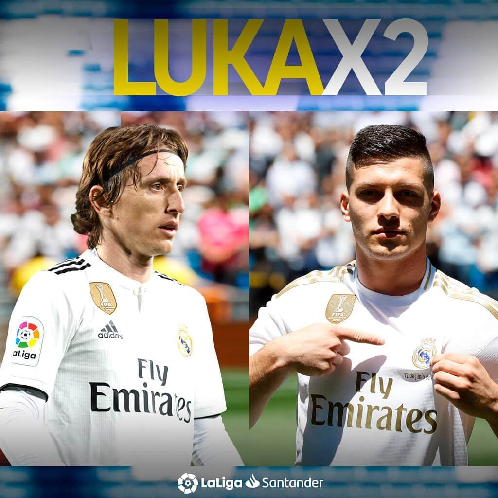 LFPさんのインスタグラム写真 - (LFPInstagram)「The ‘Luka’ team! 💜 • #Modric #Jovic #RealMadrid #LaLigaSantander #LaLiga」6月13日 6時06分 - laliga