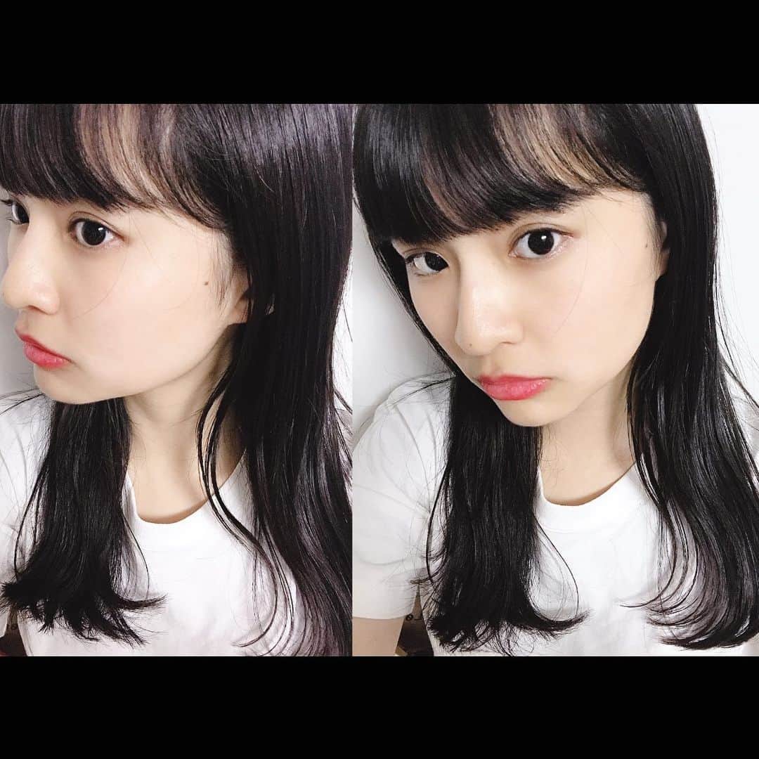 名和風歌さんのインスタグラム写真 - (名和風歌Instagram)「安定のながさ前髪 ✂︎ #ふうかへあ」6月12日 21時18分 - fuuka_nw