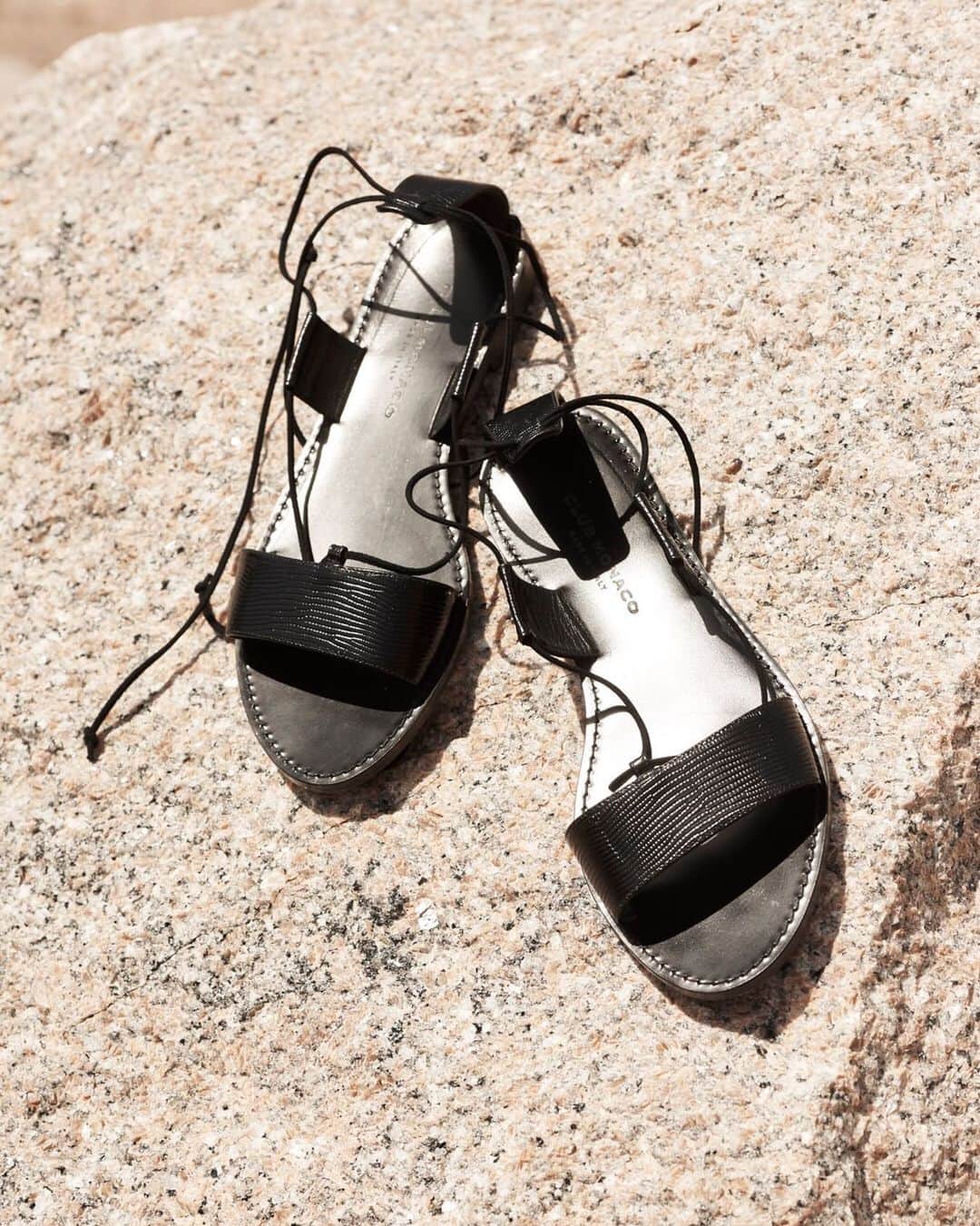 Club Monacoのインスタグラム：「All laced up. // Stroll through summer blister-free in Italian-made leather and soft suede. 🖤」