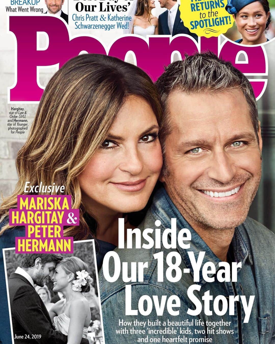 People Magazineさんのインスタグラム写真 - (People MagazineInstagram)「Mariska Hargitay and Peter Hermann are revealing the key to their 18 years together, 15 of which they’ve spent as husband and wife: the laughter that flows freely between them and their family. 💕 Tap the bio link to read more about the couple's beautiful life together. | 📷: @cliffwatts」6月12日 21時49分 - people