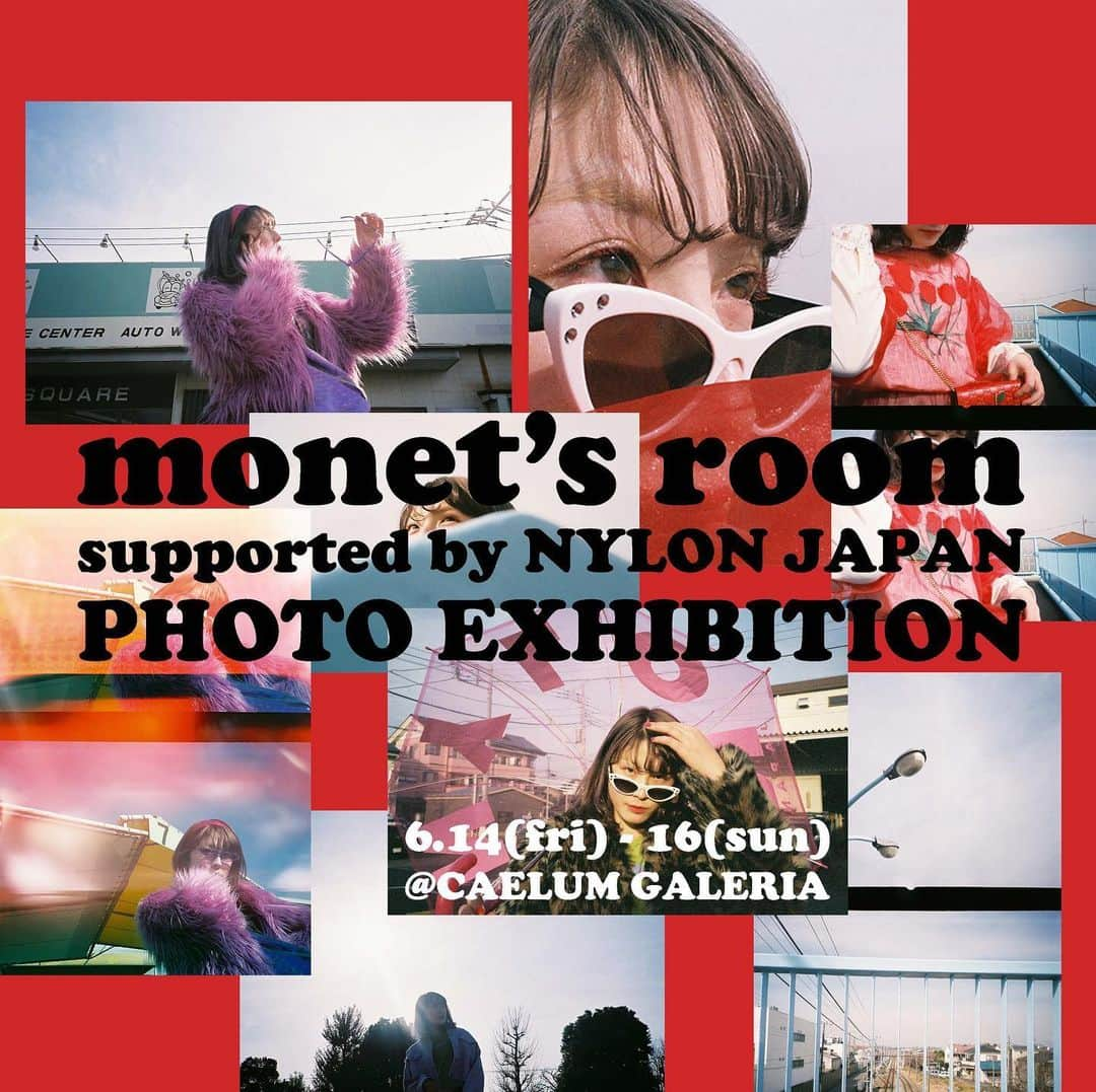 NYLON JAPANさんのインスタグラム写真 - (NYLON JAPANInstagram)「【monet’s room photo exhibition】  special zine「monet’s room」の写真展を開催致します。zineに掲載された、戸川貴詞（NYLON JAPAN編集長）によるmonetの撮り下ろし写真と掲載されなかった未公開写真、そして、この写真展のために再編集されたムービーやmonetの新作グッズ販売も予定しています。zineや展示写真の販売もありますので、ぜひ遊びに来てください！  さらに、monetによる人生初のライブペインティングの開催が決定！ 描き下ろした作品は開催期間中、フォトブースとして会場に展示されますのでお楽しみに！  PHOTO EXHIBITION date: 6.14(fri) - 6.16(sun) time: 13:00 - 19:00(fri, sat), 11:00 - 15:00(sun) entrance: free  LIVE PAINTING date: 6.14(fri) time: 13:00 - 19:00  STAFF model @arturtle128  photography @tt_camera (model) @arturtle128 (still) styling @arturtle128 @miup_  hair & makeup @arturtle128 @miup_  text @arturtle128  edit @togawatakashi @7lue3  design @akik071  videography @small.flower_girls  #monet #monetsroom #photoexhibition #livepainting #art #fashion #nylonjapan #caelumgaleria #caelumjp」6月12日 22時09分 - nylonjapan