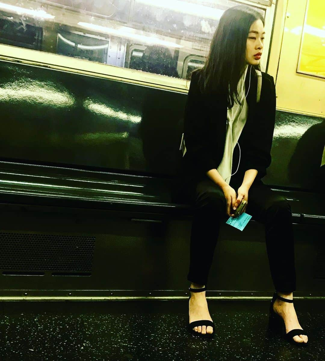 JULIEN D'YSさんのインスタグラム写真 - (JULIEN D'YSInstagram)「#Newyork #subway #beauty mysterious ❤️#june.12.19」6月12日 23時39分 - juliendys