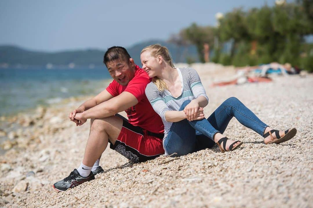 石井慧さんのインスタグラム写真 - (石井慧Instagram)「#wcw with @kmikkelsonbjj  #croatia #zader #sea #coast #satoshiishii #bjj #mikkelsonbjj」6月12日 23時57分 - satoshiishii0141