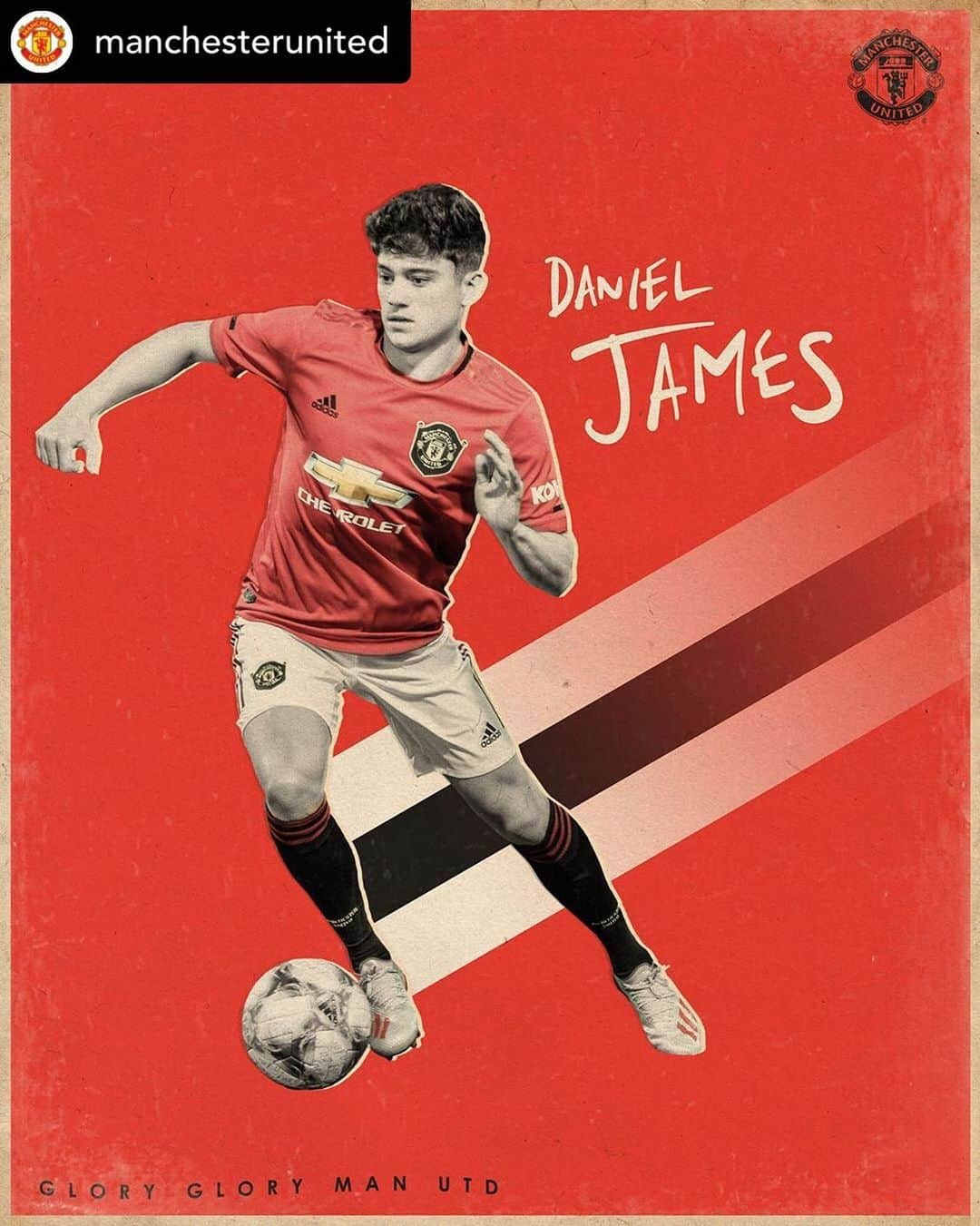 プレミアリーグさんのインスタグラム写真 - (プレミアリーグInstagram)「#Repost @manchesterunited  There's a new kid on the #MUFC block — and his name is @Daniel_James97 👋」6月12日 23時58分 - premierleague