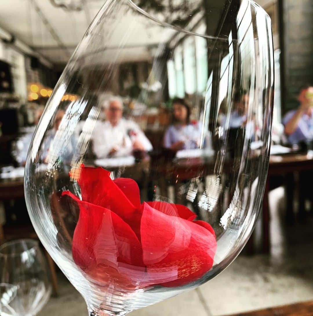 イタレッセさんのインスタグラム写真 - (イタレッセInstagram)「Emotions in a glass of wine as a cascade of red petals. 🌹Great success for the Senses masterclass with our agents in Milan. 🍷  #italesse #design #glassware #tableware #tasting #aromas #sommelier #sommlife #professional #wine #wineglass #winelife #winetime #wineaccessories #winelover #winetasting #winegram #instawine #milano #italy」6月13日 0時19分 - italesse