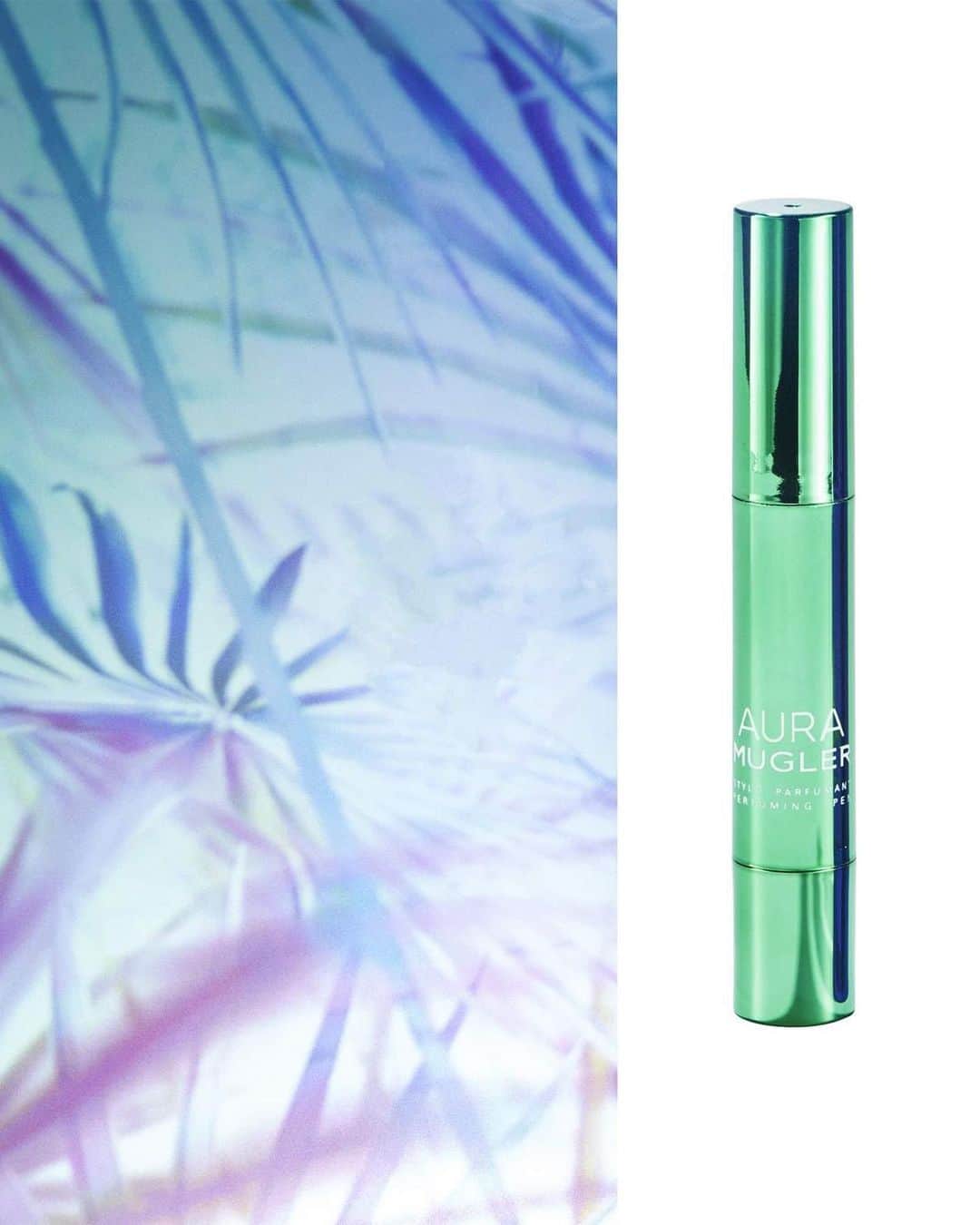 のインスタグラム：「With the #AuraMugler Perfuming Pen, discover a new way to wear perfume all over, all the time.」