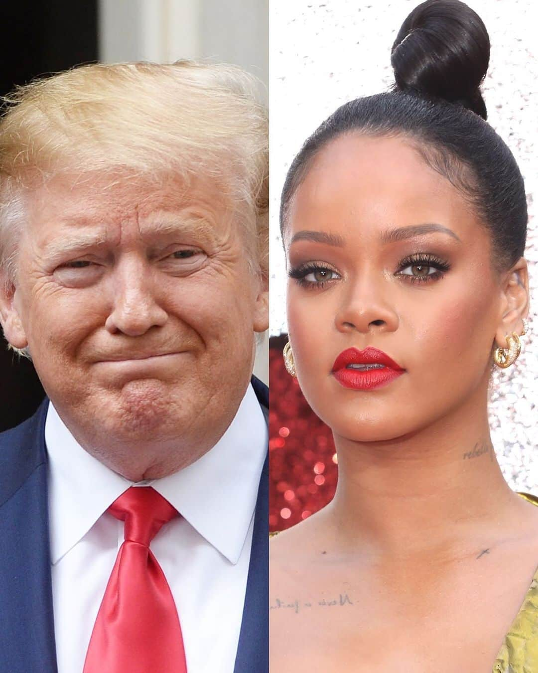 Just Jaredさんのインスタグラム写真 - (Just JaredInstagram)「Donald Trump “liked” a tweet calling @badgalriri a queen. Tap this pic in the LINK IN BIO to see what the tweet exactly said.  Photo: Getty」6月13日 2時03分 - justjared