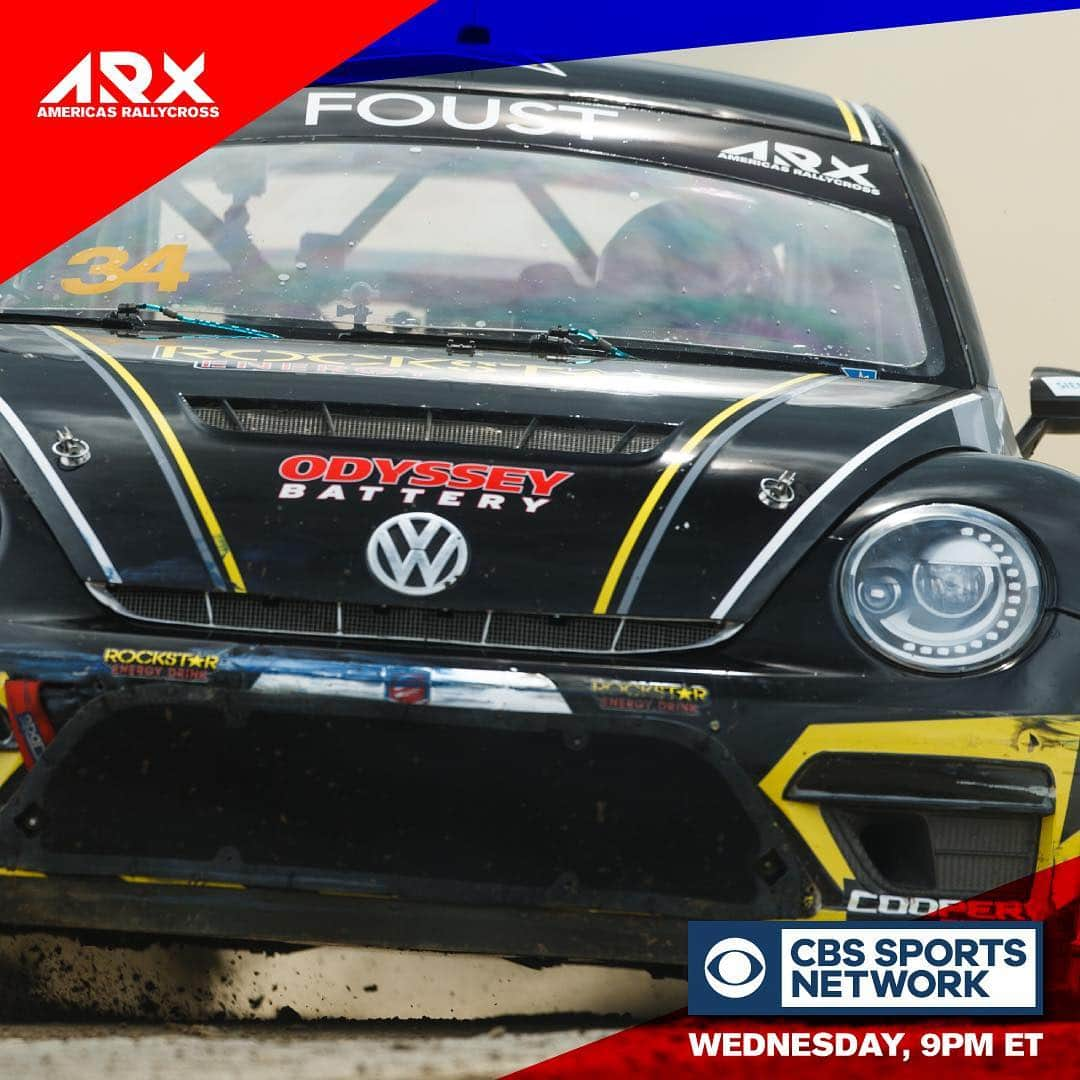 タナー・フォウストさんのインスタグラム写真 - (タナー・フォウストInstagram)「TONIGHT! Watch all the action from the @arxrallycross  season opener from Mid-Ohio, starting at 9pm ET on CBS Sports Network」6月13日 4時36分 - tannerfoust