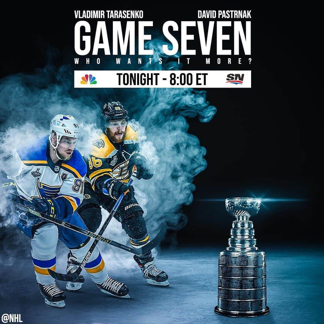 NHLさんのインスタグラム写真 - (NHLInstagram)「Where legends are made.  #Game7 tonight at 8:00 ET on @nbc and @sportsnet #StanleyCup」6月13日 7時14分 - nhl