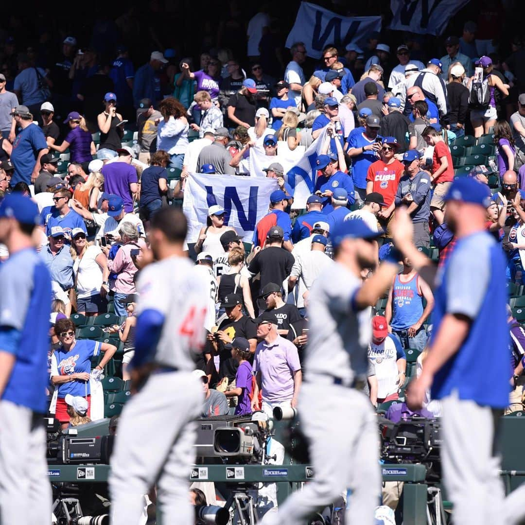 シカゴ・カブスさんのインスタグラム写真 - (シカゴ・カブスInstagram)「#Cubs win! #EverybodyIn」6月13日 7時16分 - cubs