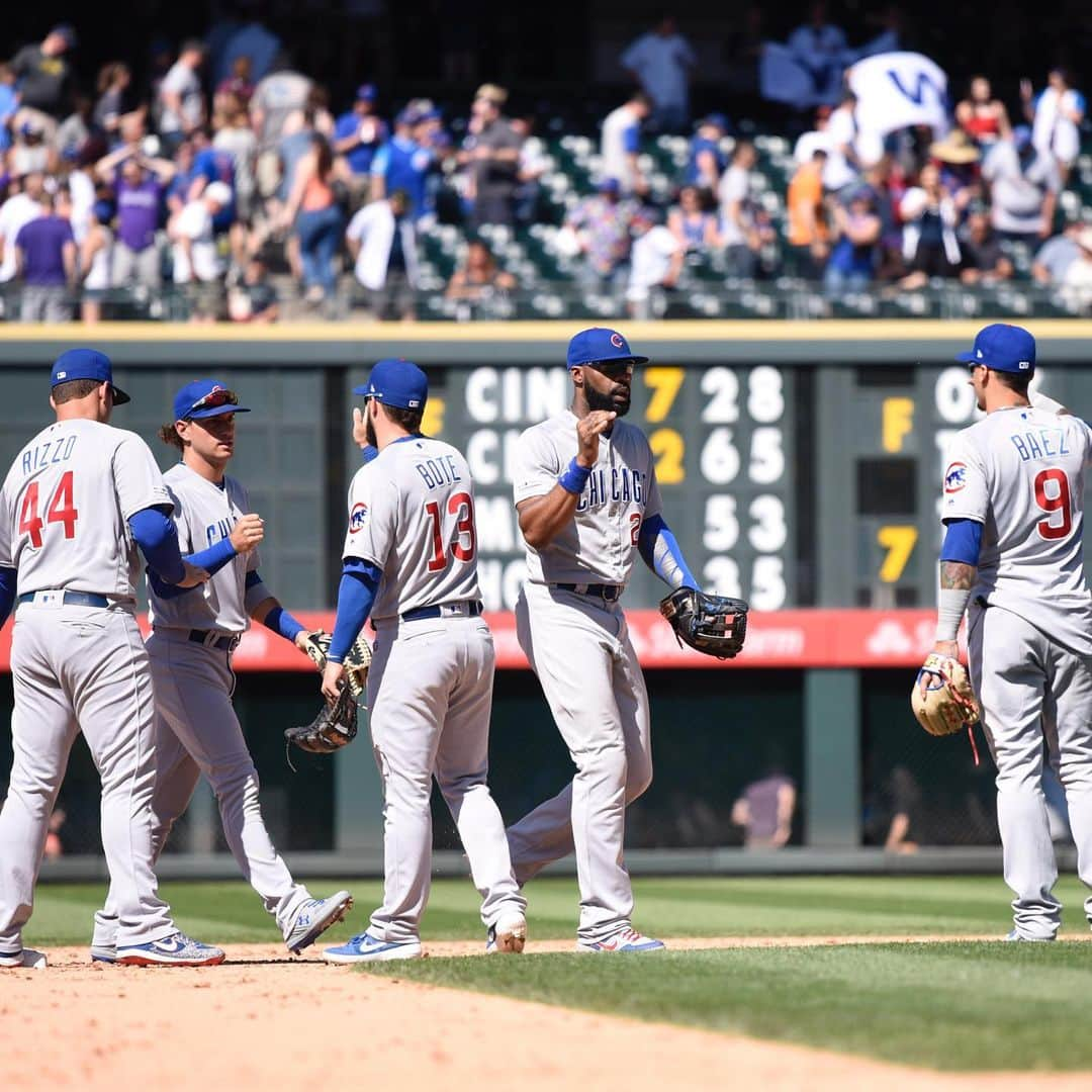 シカゴ・カブスさんのインスタグラム写真 - (シカゴ・カブスInstagram)「#Cubs win! #EverybodyIn」6月13日 7時16分 - cubs