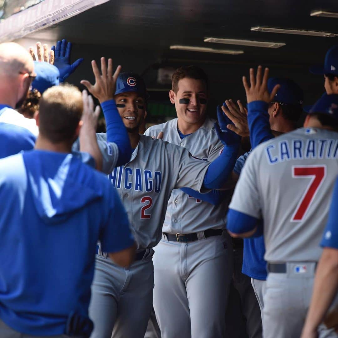 シカゴ・カブスさんのインスタグラム写真 - (シカゴ・カブスInstagram)「#Cubs win! #EverybodyIn」6月13日 7時16分 - cubs