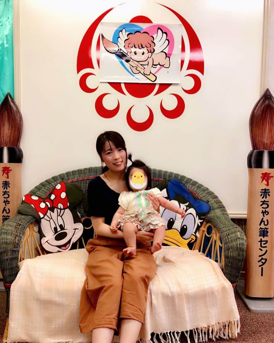 室照美さんのインスタグラム写真 - (室照美Instagram)「生後6ヶ月。 ついに、断髪式 ️ 生まれた時から髪の毛ビッシリ‼︎ よ〜く ...