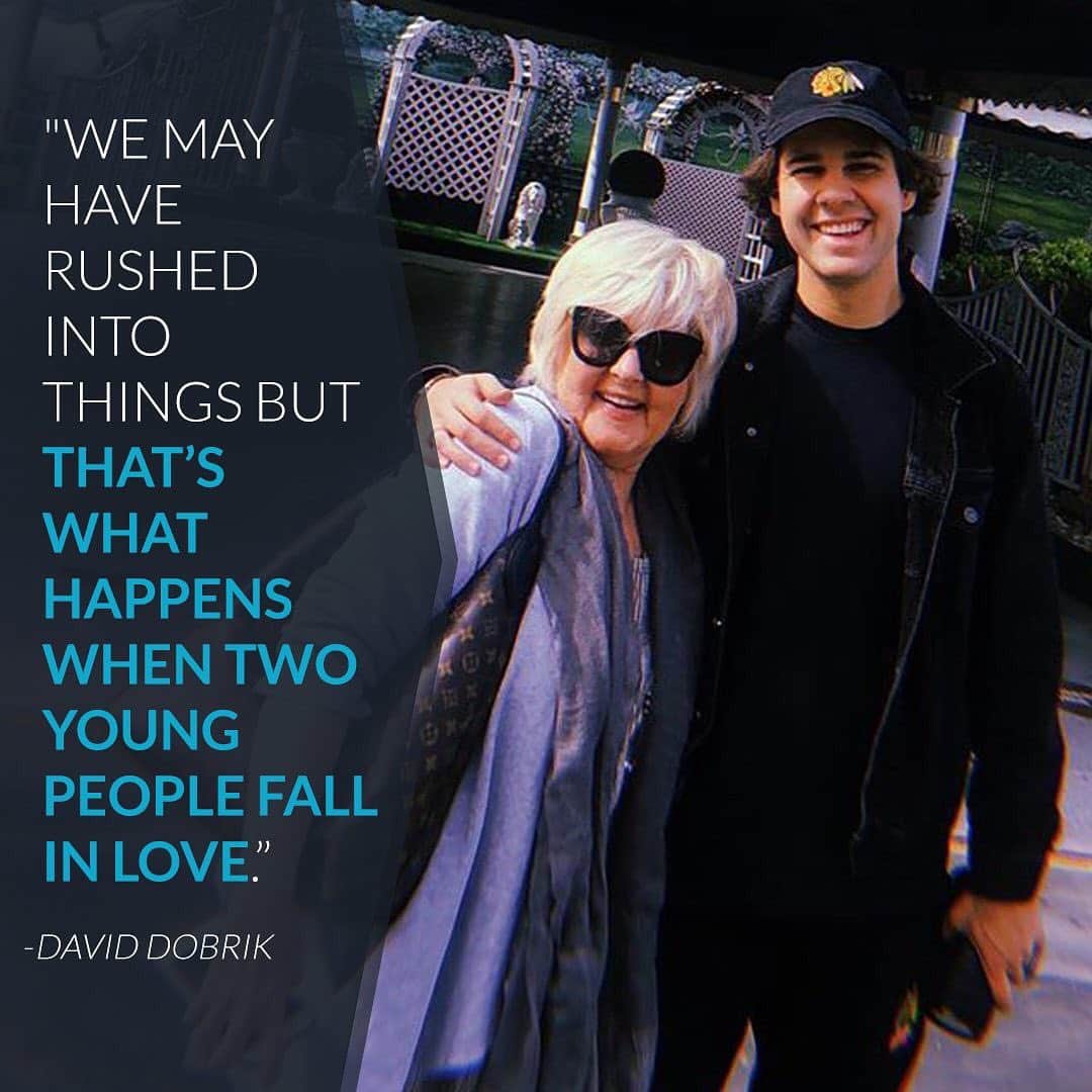 E! Onlineさんのインスタグラム写真 - (E! OnlineInstagram)「Ah, young love. YouTuber David Dobrik is speaking out after filing from divorce from his best friend's mom at the link in bio. (📷: @daviddobrik)」6月13日 10時36分 - enews