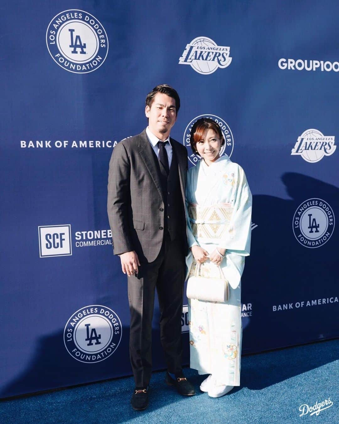 Los Angeles Dodgersさんのインスタグラム写真 - (Los Angeles DodgersInstagram)「A star-studded blue carpet. #LADFGala」6月13日 11時22分 - dodgers