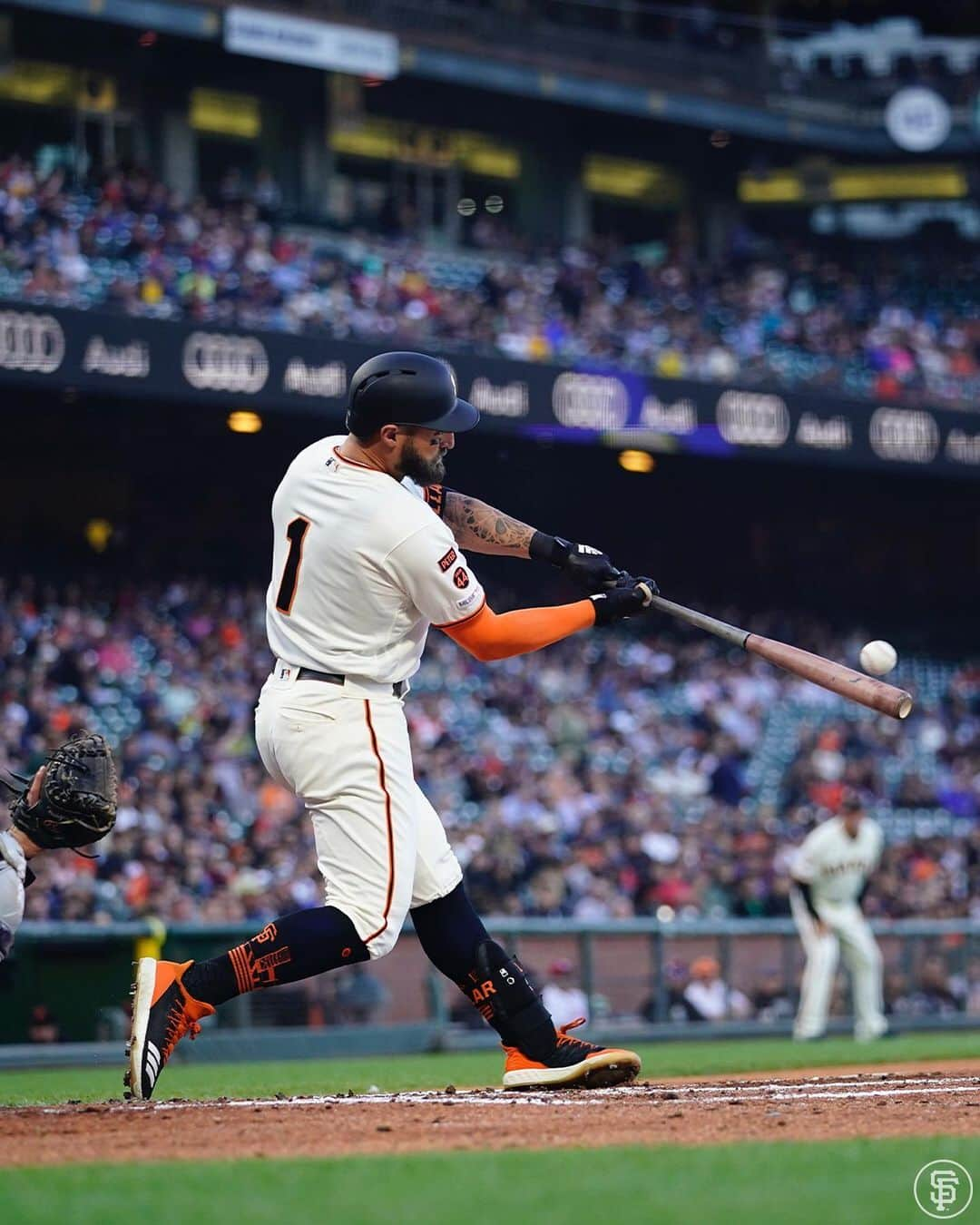 サンフランシスコ・ジャイアンツさんのインスタグラム写真 - (サンフランシスコ・ジャイアンツInstagram)「Let it fly, @kpillar11! #SFGiants」6月13日 11時35分 - sfgiants