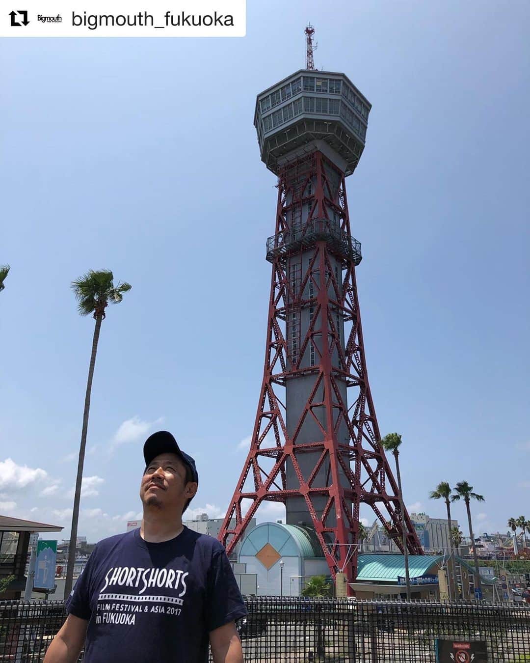 栗田善太郎のインスタグラム：「福岡在住映画監督 江口カン 劇場公開第三作は岡田准一主演『ザ・ファブル』来週公開を前に音声インタビューがアップされました！私より良い声の江口監督！是非お聴き下さい！ #江口カン #ザファブル #めんたいぴりり #ガチ星  #Repost @bigmouth_fukuoka with ・・・ 来週21日から公開の映画『ザ・ファブル』で監督を務めた江口カン監督 へのインタビューアップ！『ガチ★星』『めんたいぴりり』に続く３作目の劇場公開映画となる。福岡在住でありながら活動を続ける江口カン監督の30年を振り返る。  https://bigmouth.co.jp/interview/amp/112.html #江口カン #ザ・ファブル」