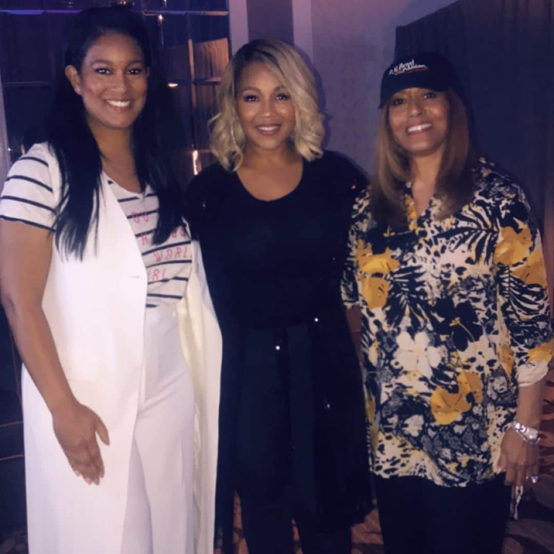 エリカ・キャンベルさんのインスタグラム写真 - (エリカ・キャンベルInstagram)「Great meeting @b_ladonna the President and CEO of the @nationalbaptist  and her beautiful mom tonight」6月13日 12時07分 - imericacampbell