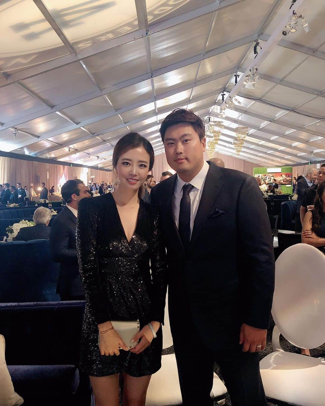 柳賢振さんのインスタグラム写真 - (柳賢振Instagram)「#bluediamondgala2019 #dodgers」6月13日 12時27分 - hyunjinryu325