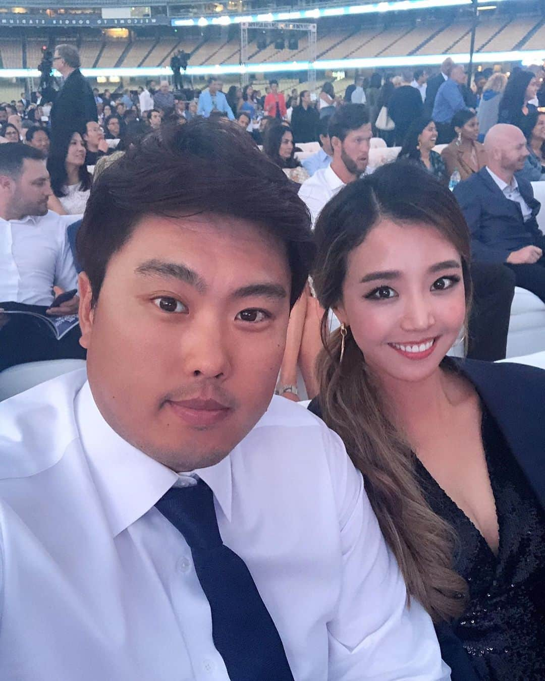 柳賢振さんのインスタグラム写真 - (柳賢振Instagram)「#bluediamondgala2019 #dodgers」6月13日 12時27分 - hyunjinryu325