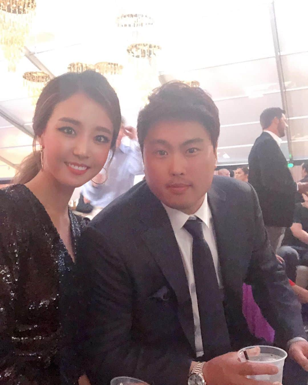 柳賢振さんのインスタグラム写真 - (柳賢振Instagram)「#bluediamondgala2019 #dodgers」6月13日 12時27分 - hyunjinryu325