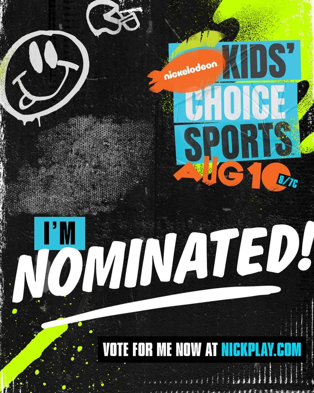 トーリ・ボウイのインスタグラム：「So excited to be nominated for a #KidsChoiceSports award this year. Go vote for me now on Nickplay.com! 🏆 • • #KidsChoiceSports #KCS #QUEENOFSWAGAWARD」