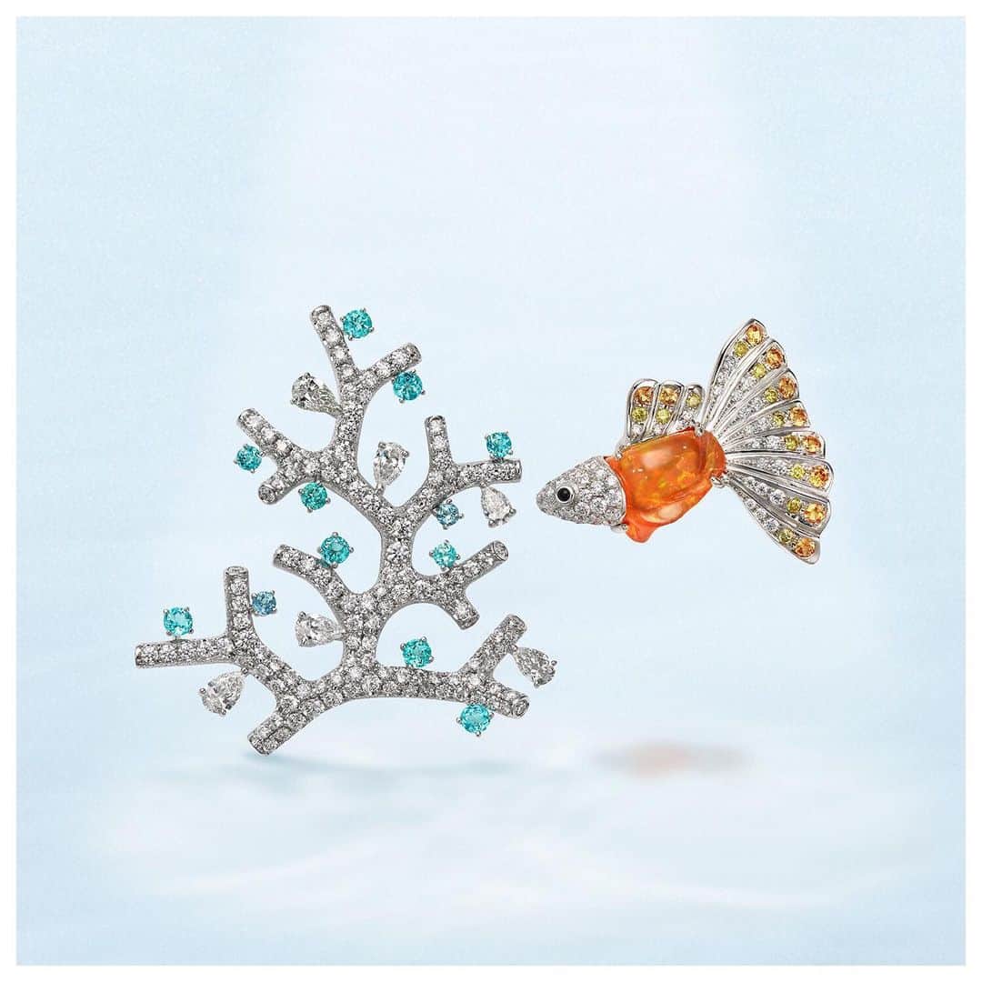 Mikimotoさんのインスタグラム写真 - (MikimotoInstagram)「In celebration of Pearl Month and 2nd Anniversary of our Ginza Main Store reopening. Cherishing the unique shape of the opal. #mikimoto #mikimotopearls #highjewelry #MikimotoPearlMonth」6月13日 13時11分 - official_mikimoto