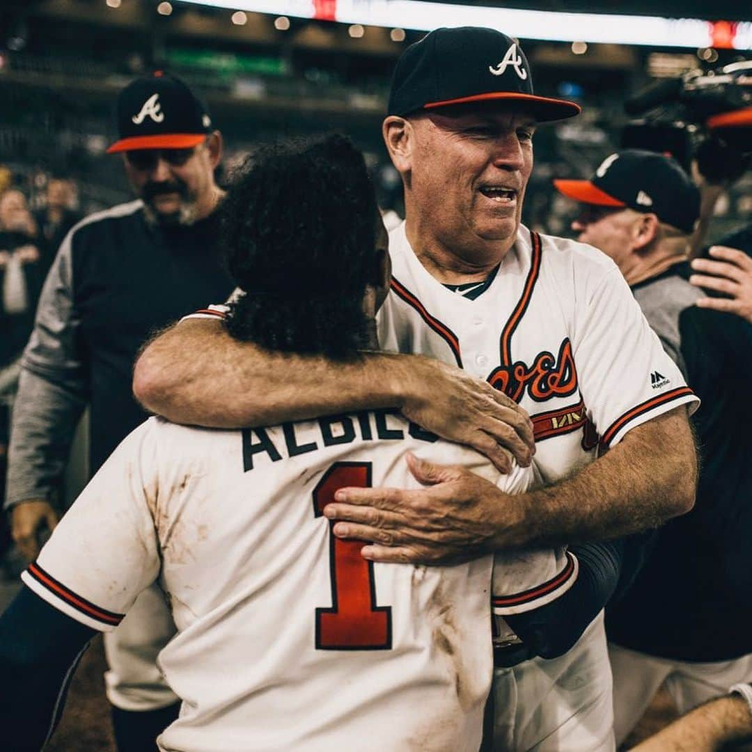 アトランタ・ブレーブスさんのインスタグラム写真 - (アトランタ・ブレーブスInstagram)「FINISH THEM, @ozzie! #ChopOn」6月13日 14時02分 - braves