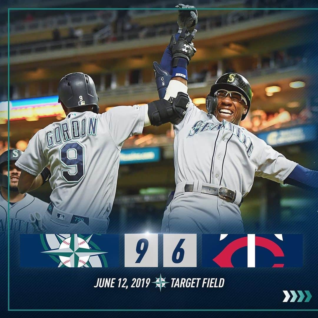 シアトル・マリナーズさんのインスタグラム写真 - (シアトル・マリナーズInstagram)「That’s a dub. 👐 #GoMariners」6月13日 14時05分 - mariners