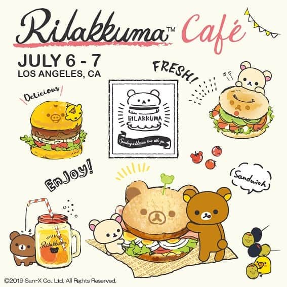 Rilakkuma US（リラックマ）さんのインスタグラム写真 - (Rilakkuma US（リラックマ）Instagram)「The Rilakkuma Cafe tickets will begin sales tomorrow at 12PM Pacific Standard Time! . Please make sure to read all the menu options and rules so you can gather your friends together to decide if you want to go! If you want to be seated together, you must buy your tickets together. Link is below or you can click the link in our profile! https://bit.ly/RilakkumaCafeTix . . . #RilakkumaUS #Rilakkuma #sanx #kawaii #cutefood #dtla #foodie #losangeles #リラックマ #サンエックス」6月14日 0時59分 - rilakkumaus