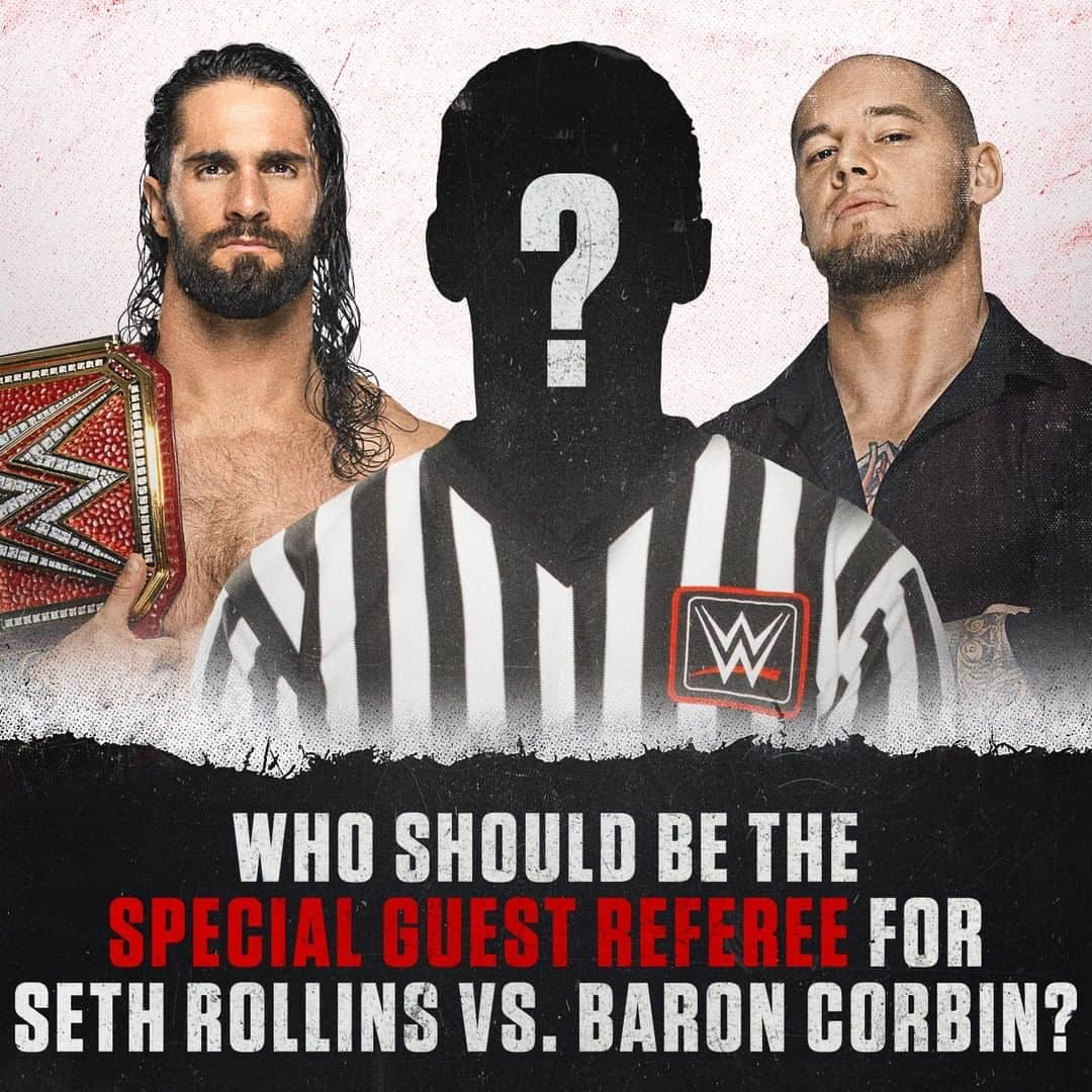 WWEさんのインスタグラム写真 - (WWEInstagram)「Who should don the black and white striper at #WWEStompingGrounds?」6月14日 1時00分 - wwe