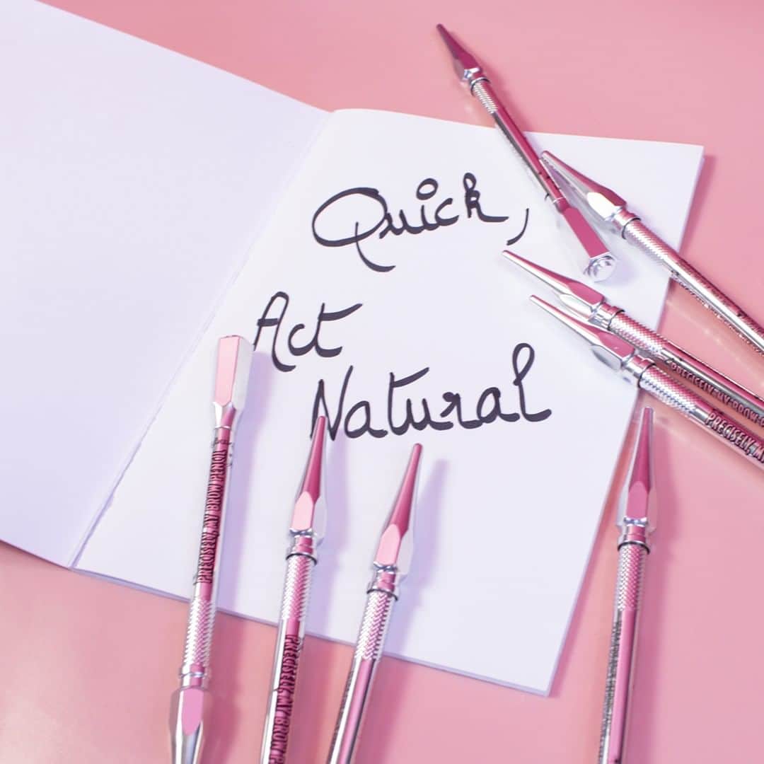 Benefit Cosmetics UKさんのインスタグラム写真 - (Benefit Cosmetics UKInstagram)「We LOVE your brows 😍 That's why we have a #preciselymybrow shade for every-brow! NOW available in 12 shades! Get shopping girl 💅💁‍♀️ #actnatural #benefitbrows #benefit #beauty . . . 📷 Image Description: A image of precisely, my brow pencils with a quick, act natural handwritten note as the background.」6月14日 0時56分 - benefitcosmeticsuk