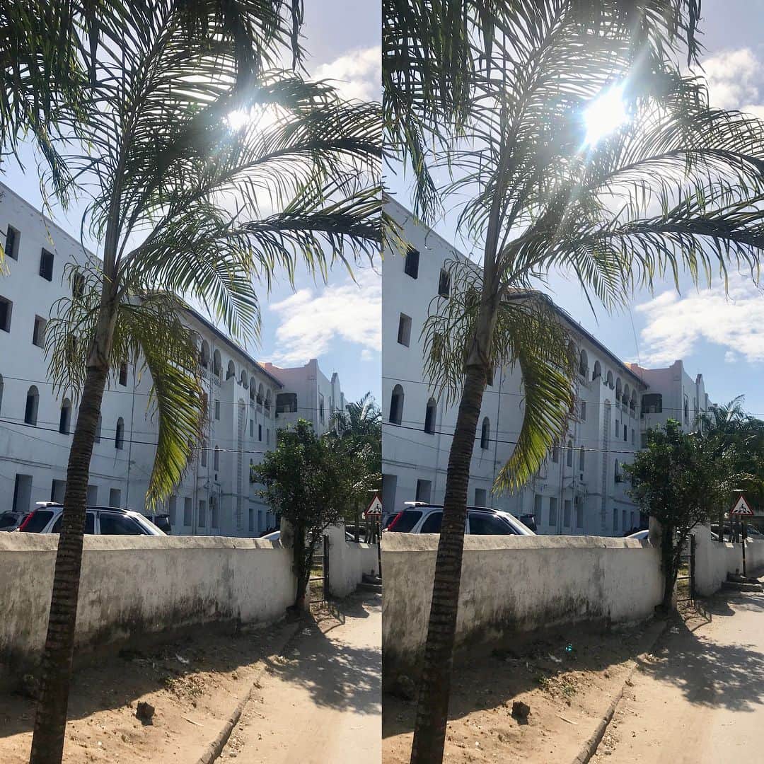 ブライアン・メイさんのインスタグラム写真 - (ブライアン・メイInstagram)「ZANZIBAR. Freddie’s birthplace.  Finally.  The hospital where Farrokh was born to Jer and Bomi Bulsara on the 5th September 1946.  And later his sister Kashmira in the same place.  It was a thrill for me to find it. 💥💥💥💥So did we do our friend justice in the recent movie we ‘uncled’ ?  Some of the comments on my previous post about the ‘accuracy’ of the Bohemian Rhapsody film make me realise that many people don’t understand what ‘accurate’ means in the context of a biopic - rather than a documentary.  Stop and think about it. You’re trying to portray 20 years in two hours of screen time.  And you have a story you want to tell about the emotional and spiritual journey of a man in the context of his family and friends, and his entire life’s work.  You want to tell the story honestly, decently, without avoiding any important issues, yet without gratuitous prurient detail. You want it to make sense to people of all races, colours, sexual proclivities and ages.  And, crucially, you want it to be entertaining, emotionally inspiring, or else why bother ?! Think about the vast amount of situations and millions of words actually spoken in that 20 years.  There is no way to  tell your story without compressing timescales, moving events around, condensing multiple conversations over years into single scenes, amalgamating characters, and basically LEAVING 99.9 per cent of what actually happened OUT !!! A few armchair critics think, by comparing the film’s narrative with scraps that they’ve picked up from press stories, unauthorised biographies, etc, that they see ‘mistakes’ ? I can assure you all that not a single, word, action, emotion in Bohemian Rhapsody is there by accident, or for any other reason than to provide an insight, a clue to the big picture, a brush stroke in a coherent portrait of a man and his life and dreams.  The fact that this movie has become by far the most successful biopic in history tells me that we - or actually the whole BR team - on the whole - got it right. 💥💥💥💥 Thanks for the overwhelming support so many of you folks have given me on this - I’m very touched.  I have great pals.  OK pals - we’ve all said our bit - shall we move on ? 😊 Bri」6月13日 16時09分 - brianmayforreal