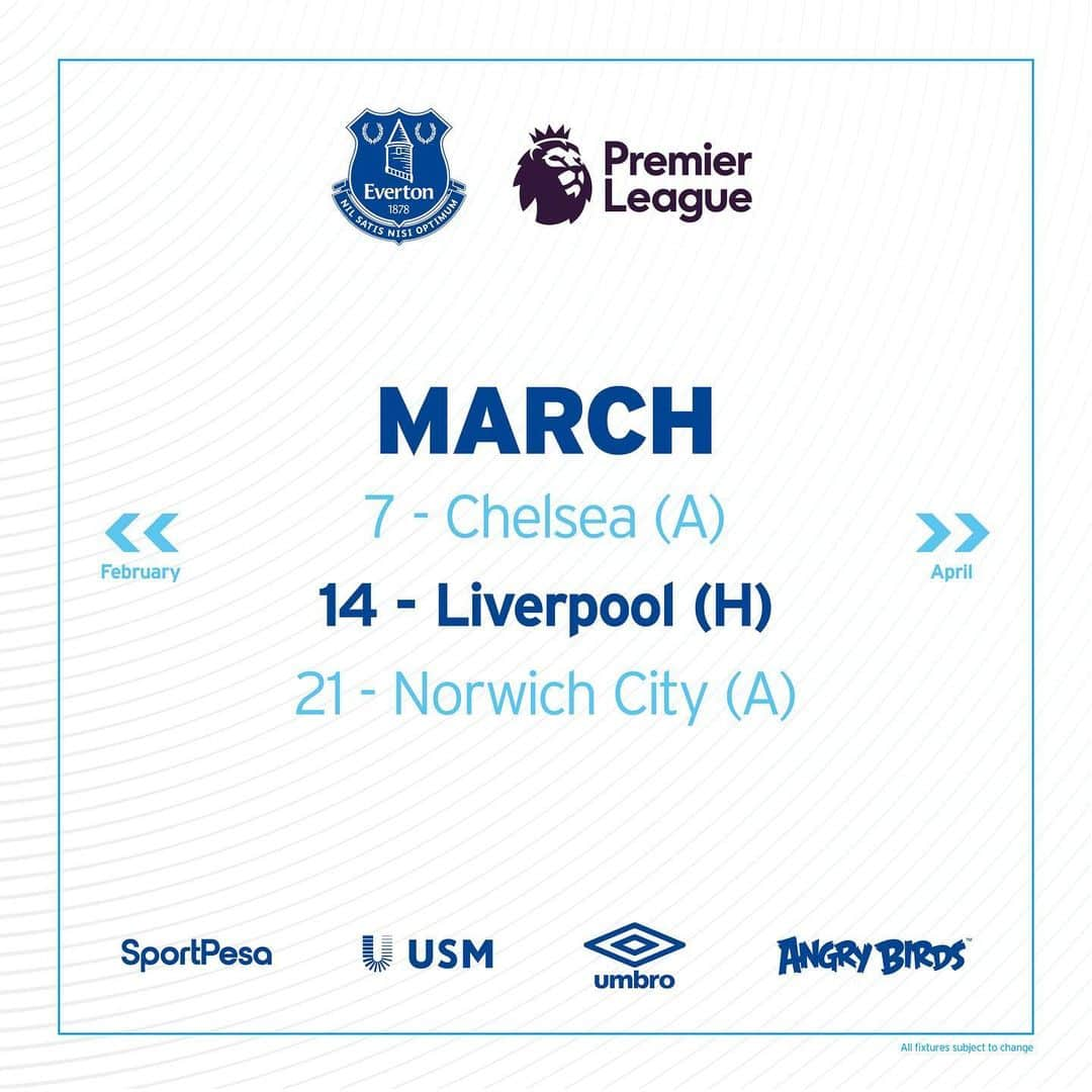 エヴァートンFCさんのインスタグラム写真 - (エヴァートンFCInstagram)「↔️ Our 2019/20 #PLfixtures are in! We will open with a trip to @cpfc! 🔵⚪️ • • • #everton #efc #coyb #blues #toffees #nsno #crystalpalace #cpfc #premierleague #pl」6月13日 17時04分 - everton