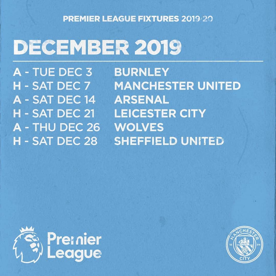 マンチェスター・シティFCさんのインスタグラム写真 - (マンチェスター・シティFCInstagram)「#PLFixtures are HERE!! 🏆⁣ ⁣ #mancity」6月13日 17時00分 - mancity