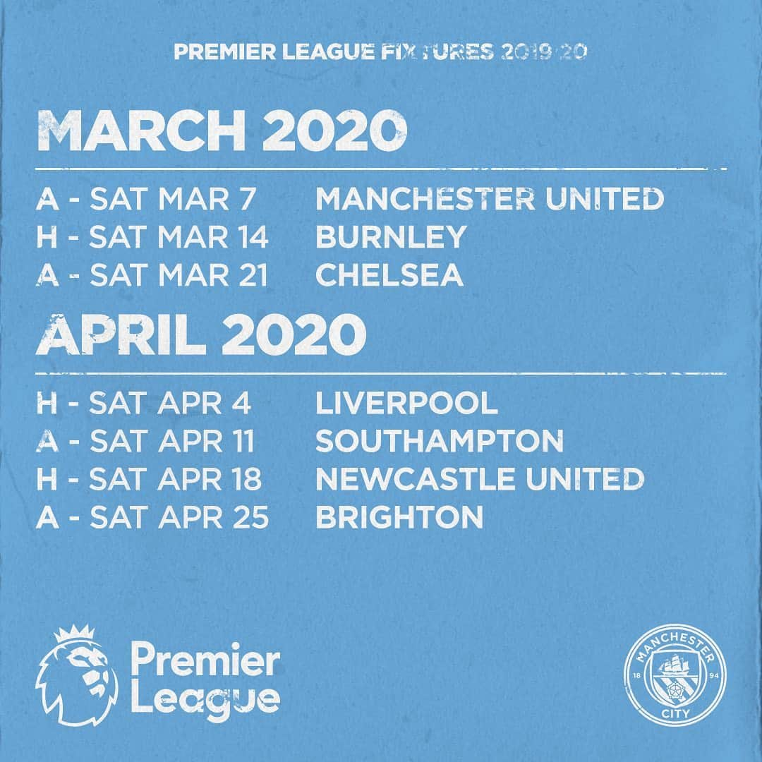 マンチェスター・シティFCさんのインスタグラム写真 - (マンチェスター・シティFCInstagram)「#PLFixtures are HERE!! 🏆⁣ ⁣ #mancity」6月13日 17時00分 - mancity