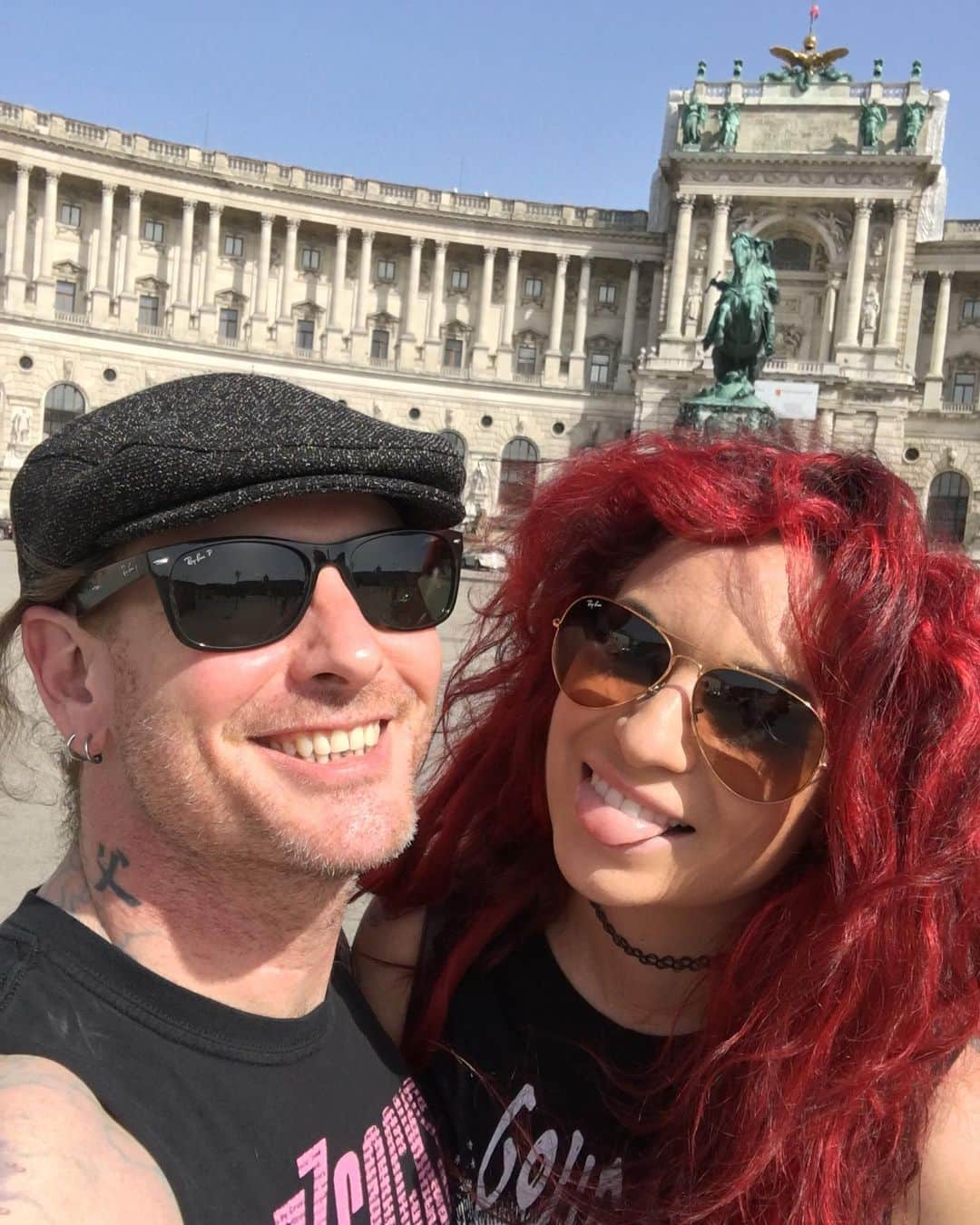 コリィ・テイラーさんのインスタグラム写真 - (コリィ・テイラーInstagram)「Me and the Missus in Vienna: highlights include The Hofburg, Schönbrunn Palace, The Imperial Crypt and The Kunsthistorisches Museum.」6月13日 17時13分 - coreytaylor