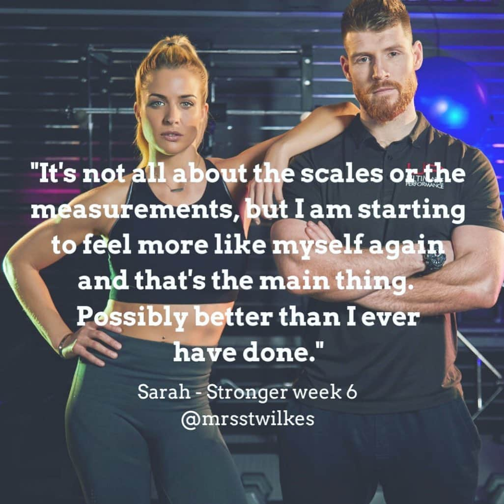 ジェマ・アトキンソンさんのインスタグラム写真 - (ジェマ・アトキンソンInstagram)「This quote is from a girl called Sarah who is doing my workout program STRONGER. Sarah is a first time mum trying to feel Great about herself again and I’m so pleased STRONGER is helping her do that! Keep Going Sarah! You got this 💪🏼 check out @iamtv.fit to start your fitness journey!」6月13日 17時35分 - glouiseatkinson