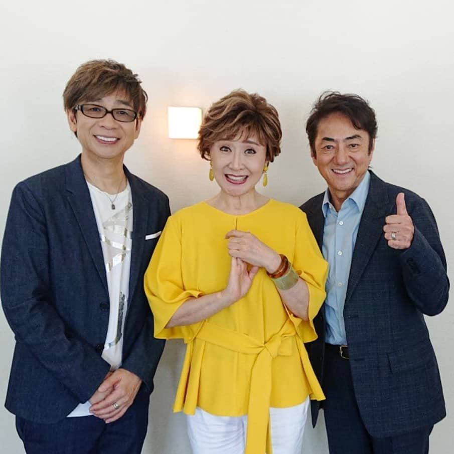 小林幸子さんのインスタグラム写真 - (小林幸子Instagram)「ポケモン映画のアフレコで、あまりご一緒出来ないお二人との嬉しいショットです😙」6月13日 18時23分 - kobayashi_sachiko_5884