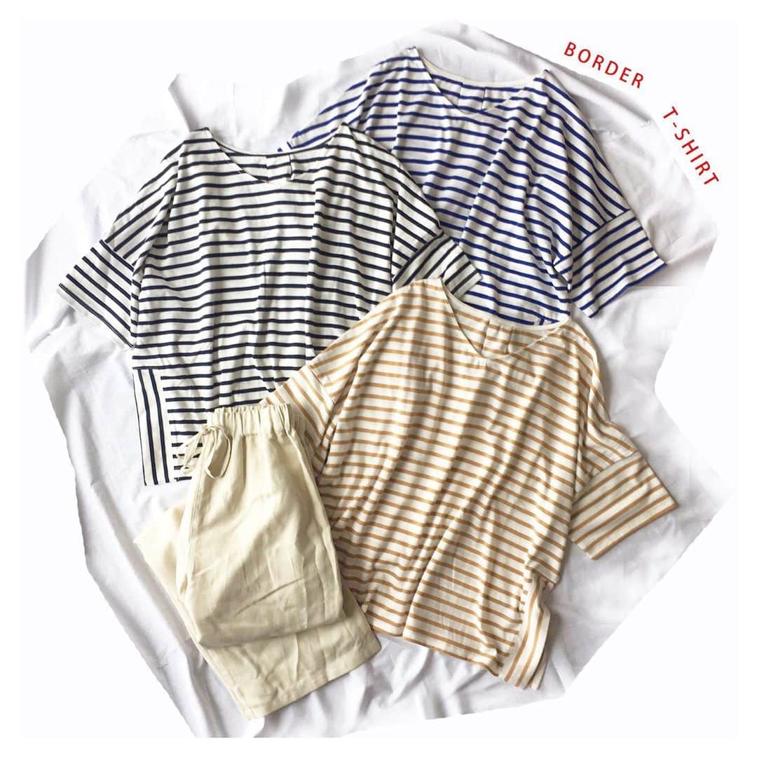 samansamos2blueさんのインスタグラム写真 - (samansamos2blueInstagram)「\2019 SUMMER/﻿﻿﻿﻿﻿﻿﻿﻿﻿﻿﻿﻿ 【Recommend item】﻿﻿﻿﻿﻿﻿﻿﻿﻿﻿﻿﻿ オーバーサイズでざっくり着られるワイドボーダーTシャツ。﻿ リラックス感のあるルーズなシルエットでこなれ感のあるスタイルに◎﻿ サイドスリット入りなので、ボトムス合わせがしやすいのがポイントです！﻿ ﻿ 脇スリットボーダーカットソー ￥2,990+tax﻿ ﻿  #samansamos2blue #サマンサモスモスブルー #sm2 #blue #2019ss #summer #newarrivals #item #tops #tシャツ #ボーダー #fashion #code #style #大人カジュアル #lifestyle」6月13日 18時49分 - samansamos2blue