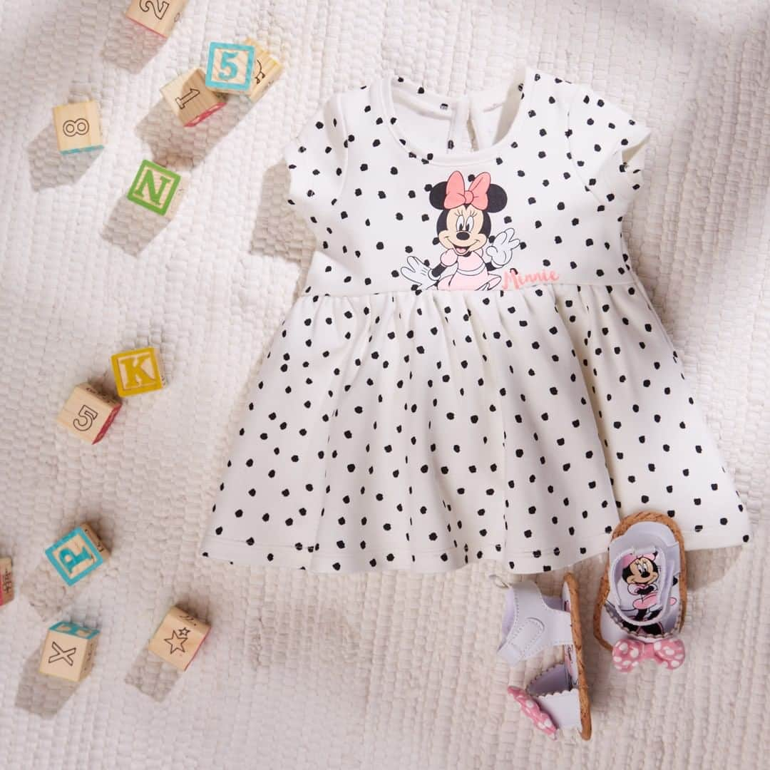 プリマークさんのインスタグラム写真 - (プリマークInstagram)「Minnie's mad on a polka dot or two 💕 Baby Dress £7/€10 (Available in: 🇬🇧🇩🇪🇳🇱🇦🇹🇧🇪) #Primark #PrimarkXDisney #babywear」6月13日 19時00分 - primark