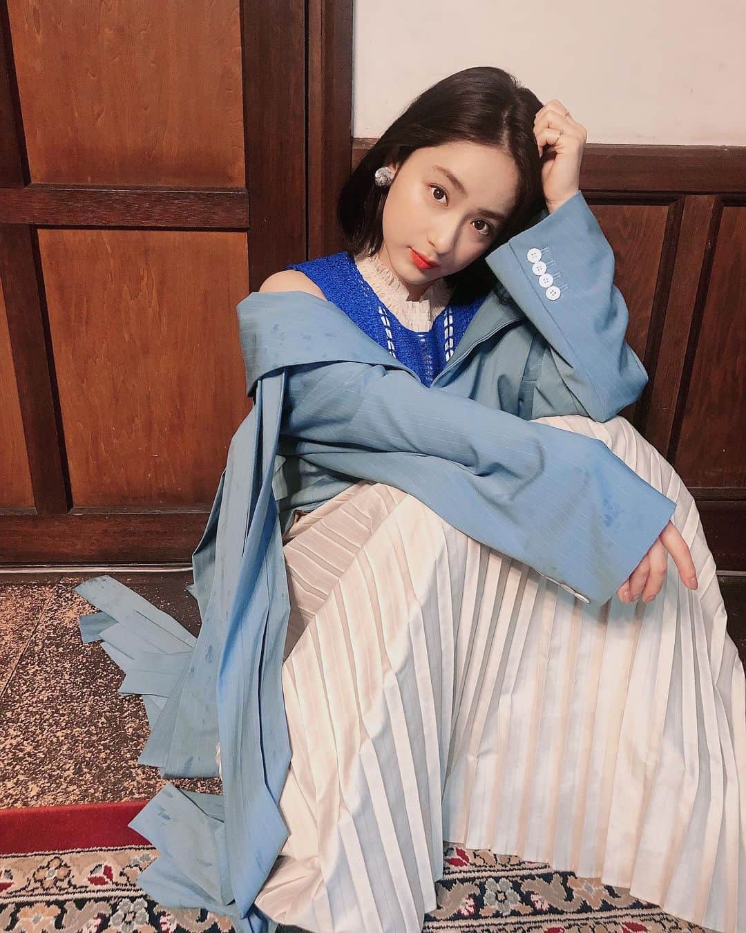 川上舞乃のインスタグラム：「待ってこの祐奈ちゃん破茶滅茶可愛くないですか可愛くないですか可愛くないですか〜‼️‼️😂 yunafamily のみんなblt graph 見てえ〜👀✨ #bltgraph  #平祐奈 #yunafamily  へ  #スタイリストアシスタント募集  #アシスタント募集 #ファッションスタイリスト  #ファッションスタイリストアシスタント募集」