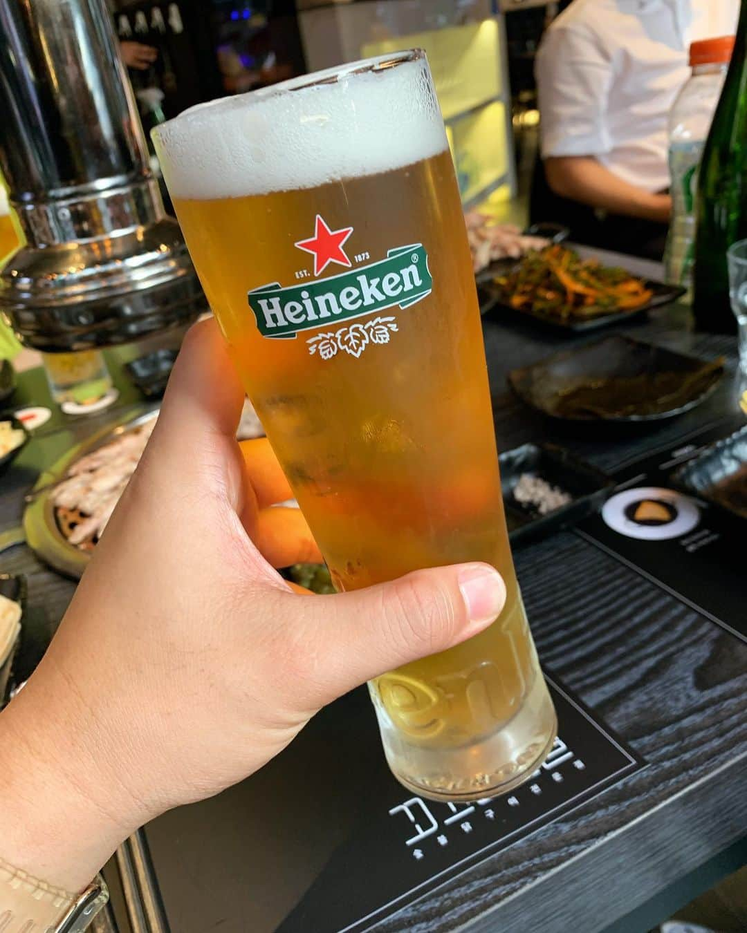 イ・ミヌさんのインスタグラム写真 - (イ・ミヌInstagram)「#🍺 #😋 #갈증해소 #👍🏻」6月13日 19時43分 - mstyle79